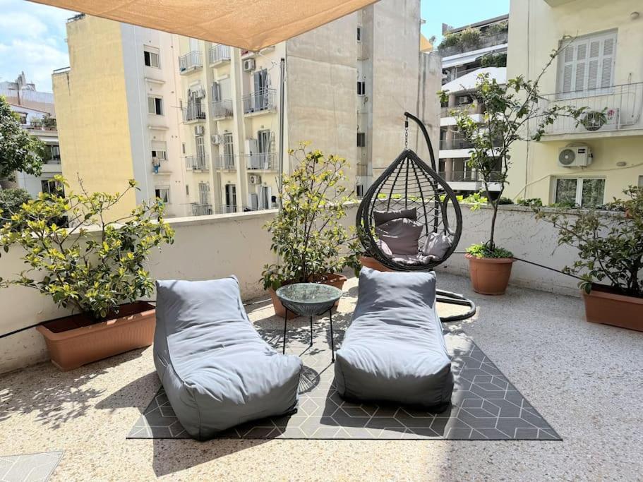 Amazing 3Bdr Apt With Unique Roof Garden In Plaka Афины Экстерьер фото